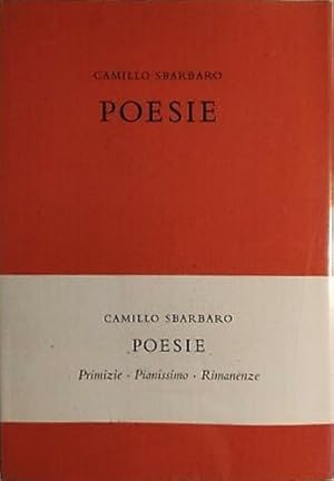 Immagine del venditore per Poesie. Primizie - Pianissimo - Rimanenze. venduto da FIRENZELIBRI SRL
