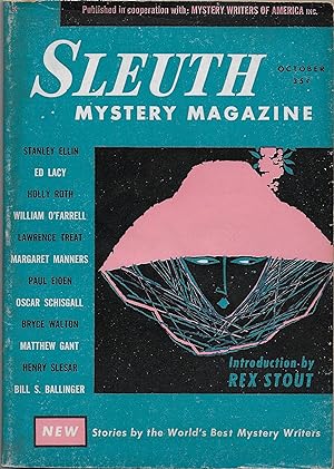 Sleuth Mystery Magazine October 1958