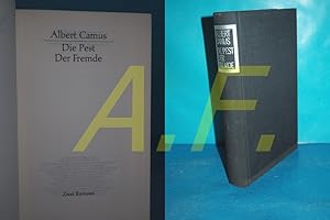 Bild des Verkufers fr Der Fremde, Die Pest - zwei Romane zum Verkauf von Antiquarische Fundgrube e.U.