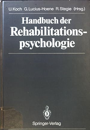 Bild des Verkufers fr Handbuch der Rehabilitationspsychologie. zum Verkauf von books4less (Versandantiquariat Petra Gros GmbH & Co. KG)