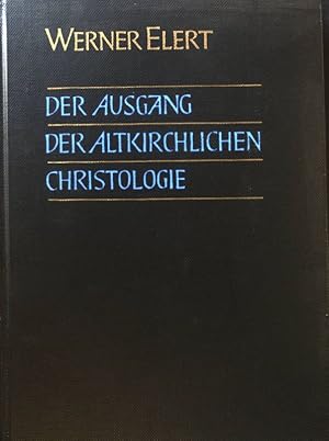 Bild des Verkufers fr Der Ausgang der altkirchlichen Christologie : Eine Untersuchung ber Theodor von Pharan u. seine Zeit als Einf. in d. alte Dogmengeschichte. zum Verkauf von books4less (Versandantiquariat Petra Gros GmbH & Co. KG)