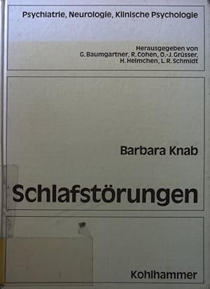 Bild des Verkufers fr Schlafstrungen. Psychiatrie, Neurologie, klinische Psychologie zum Verkauf von books4less (Versandantiquariat Petra Gros GmbH & Co. KG)