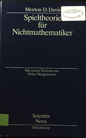 Bild des Verkufers fr Spieltheorie fr Nichtmathematiker. zum Verkauf von books4less (Versandantiquariat Petra Gros GmbH & Co. KG)