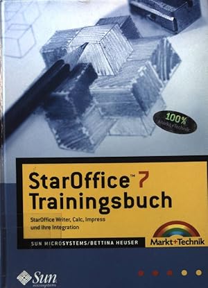 Bild des Verkufers fr StarOffice 7 - Trainingsbuch : StarOffice Writer, Calc, Impress und ihre Integration. zum Verkauf von books4less (Versandantiquariat Petra Gros GmbH & Co. KG)