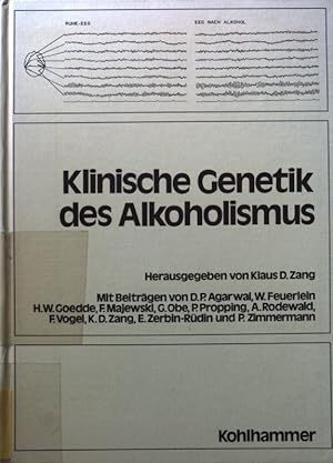 Seller image for Klinische Genetik des Alkoholismus. for sale by books4less (Versandantiquariat Petra Gros GmbH & Co. KG)