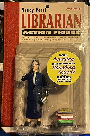 Nancy Pearl Librarian Action Figure