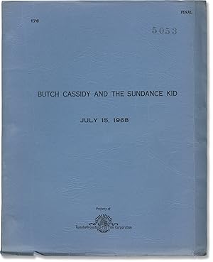 Bild des Verkufers fr Butch Cassidy and the Sundance Kid (Original screenplay for the 1969 film) zum Verkauf von Royal Books, Inc., ABAA