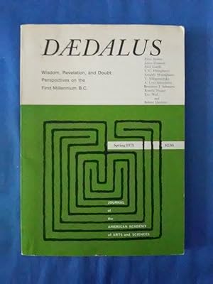 Bild des Verkufers fr Daedalus: Wisdom, Revelation, and Doubt: Perspectives on the First Millennium B.C. zum Verkauf von Antiquariat BehnkeBuch