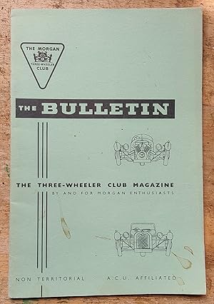 Imagen del vendedor de The Bulletin December 1971 The Three-Wheeler Club Magazine a la venta por Shore Books