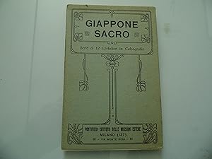 IL GIAPPONE SACRO Serie di 12 Cartoline in Calcografia