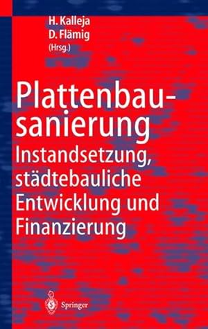 Bild des Verkufers fr Plattenbausanierung: Instandsetzung, stdtebauliche Entwicklung und Finanzierung zum Verkauf von Studibuch