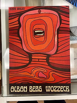 JAN LENICA: ALBAN BERG WOZZECK - ORIGINAL OFFSET POSTER - 40 X 28 cm