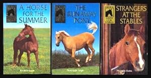 Seller image for SANDY LANE STABLES - A Horse for the Summer; The Runaway Pony; Strangers at the Stables for sale by W. Fraser Sandercombe