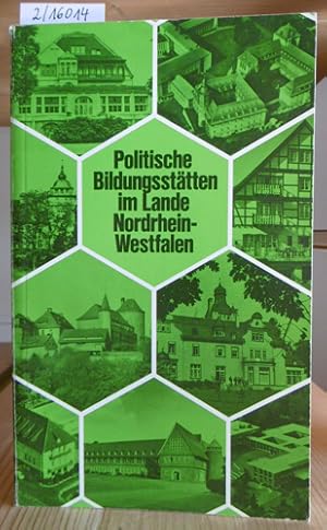 Bild des Verkufers fr Politische Bildungssttten im Lande Nordrhein-Westfalen. zum Verkauf von Versandantiquariat Trffelschwein