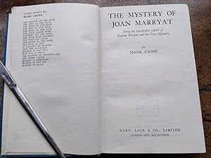 The Mystery Of Joan Marryat