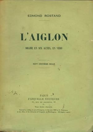 L'aiglon - Edmond Rostand