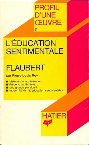 Immagine del venditore per L'?ducation sentimentale - Gustave Flaubert venduto da Book Hmisphres