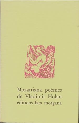 Imagen del vendedor de Mozartiana - Vladimir Holan a la venta por Book Hmisphres