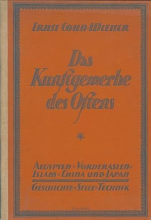 Seller image for Das kunftgemerbe des oftens - Ernst Cohn-Wiener for sale by Book Hmisphres