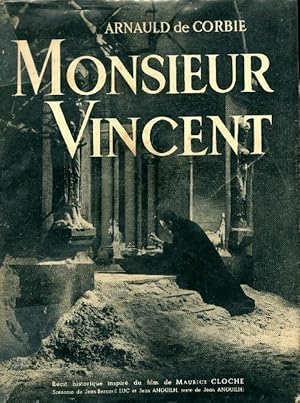 Imagen del vendedor de Monsieur Vincent - Arnaud De Corbie a la venta por Book Hmisphres