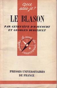 Image du vendeur pour Le blason - Genevi?ve D'Haucourt mis en vente par Book Hmisphres