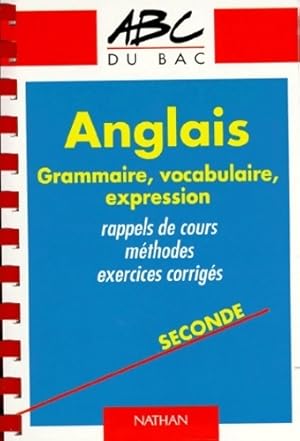 Image du vendeur pour Anglais Seconde - Claude Vollaire mis en vente par Book Hmisphres