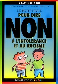Pour dire non   l'intol rance et au racisme - Dominique De Saint Mars