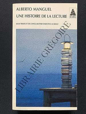 Bild des Verkufers fr UNE HISTOIRE DE LA LECTURE zum Verkauf von Yves Grgoire