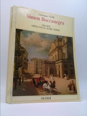 Bild des Verkufers fr Simon Boccanegra Ricordi Opera Vocal Score Series zum Verkauf von ThriftBooksVintage
