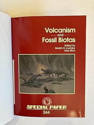 Imagen del vendedor de VOLCANISM AND FOSSIL BIOTAS a la venta por Paul Gritis Books