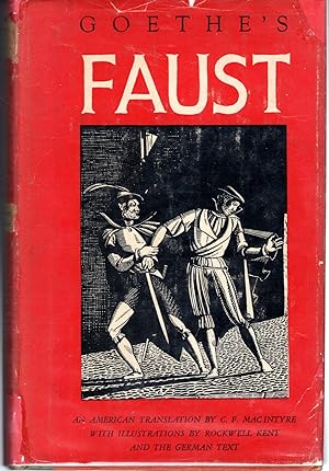 Bild des Verkufers fr Goethe's Faust: A New American Translation Together With The German Text zum Verkauf von Dorley House Books, Inc.