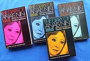 Seller image for THE DIARY OF ANAS NIN - Volumes 1-4 for sale by JBK Books