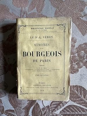 Imagen del vendedor de Mmoires d'un bourgeois de paris tome deuxime a la venta por Dmons et Merveilles