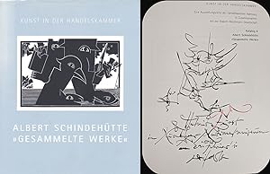 Albert Schindehütte ''Gesammelte Werke'' - Zeichnungen, Radierungen, Holzschnitte 1957 bis 2009 a...