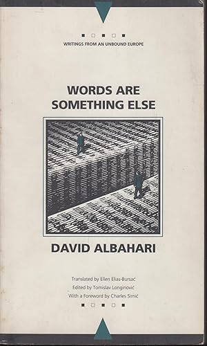 Imagen del vendedor de Words are Something else a la venta por PRISCA