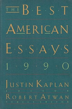 Immagine del venditore per The Best American Essays 1990 venduto da PRISCA