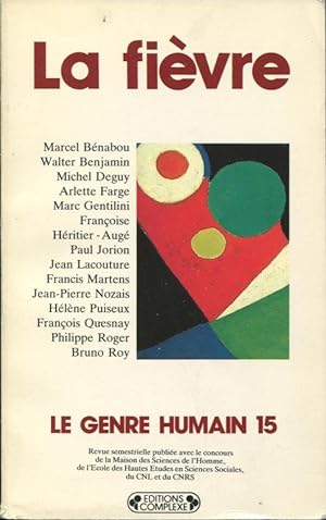 Seller image for Le Genre Humain 15 - La Fivre. for sale by PRISCA
