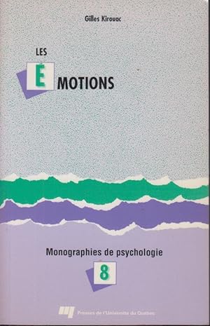 Seller image for Les motions. - Monographies de psychologie. - N 8 for sale by PRISCA