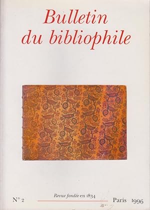Bild des Verkufers fr Bulletin du bibliophile. - N 2 zum Verkauf von PRISCA