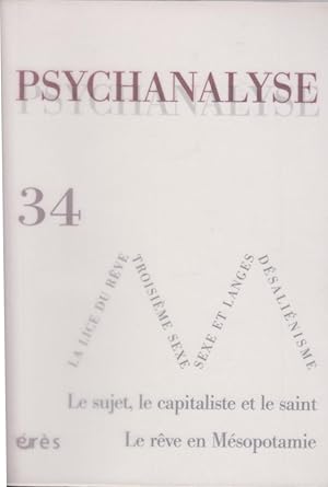 Seller image for Psychanalyse. - N 34 for sale by PRISCA