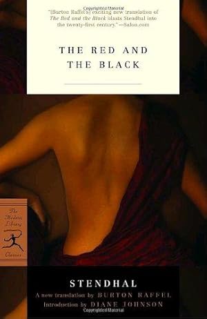 Bild des Verkufers fr The Red And The Black (Modern Library Classics): A Chronical of 1830 zum Verkauf von WeBuyBooks