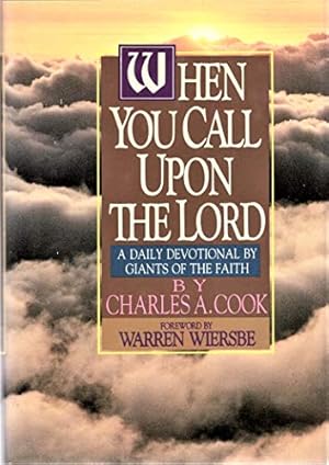 Bild des Verkufers fr When you call upon the Lord zum Verkauf von ZBK Books