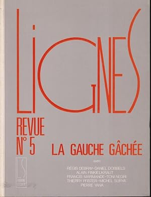Seller image for Ligne - Revue N 5 - La Gauche gche. for sale by PRISCA