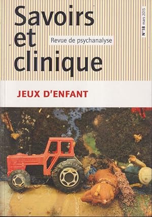 Seller image for Savoirs et clinique - Revue de psychanalyse - N 18 - Jeux d'enfant for sale by PRISCA