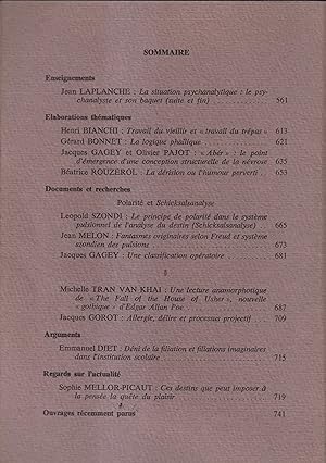 Seller image for Psychanalyse  l'Universit - Tome 5 - N 20 - Sept. 1980 for sale by PRISCA