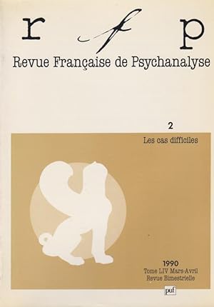 Seller image for Revue Franaise de Psychanalyse - N 2 - Tome LIV - Les cas difficiles. for sale by PRISCA