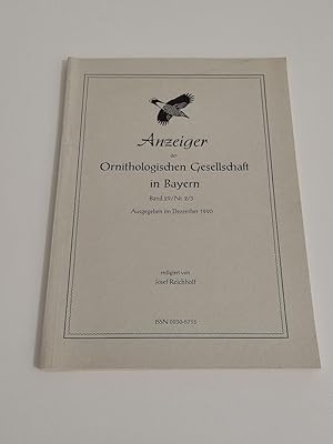 Bild des Verkufers fr Anzeiger der Ornithologischen Gesellschaft in Bayern - Band 29 / Nr. 2/3, 1990 zum Verkauf von BcherBirne