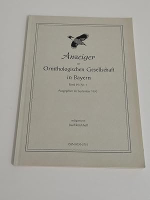 Bild des Verkufers fr Anzeiger der Ornithologischen Gesellschaft in Bayern - Band 29/Nr. 1, 1990 zum Verkauf von BcherBirne