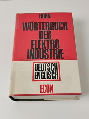 Wörterbuch der Elektroindustrie