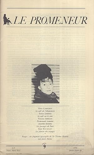 Immagine del venditore per Le Promeneur. - Tome LVIII - Janvier/Fvrier 1988 venduto da PRISCA